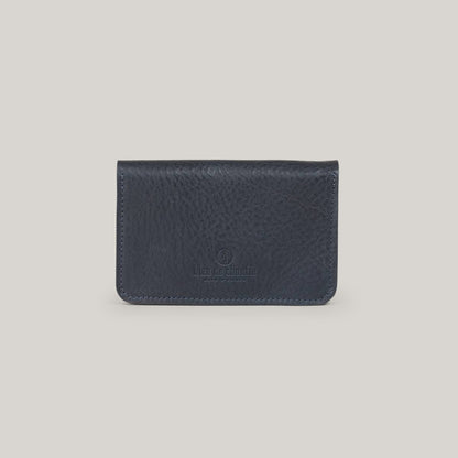 BLEU DE CHAUFFE GRISBI WALLET - BLEU CABAN