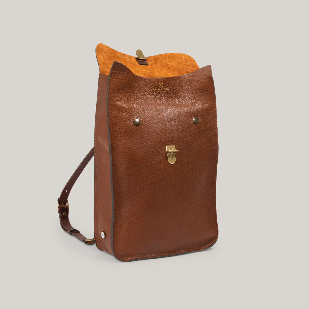 BLEU DE CHAUFFE PUNCHO LEATHER BACKPACK - CUBA LIBRE