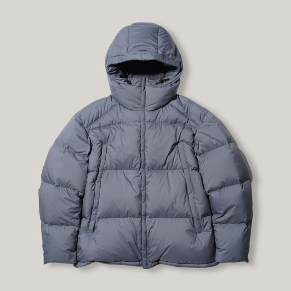 SNOW PEAK RECYCLED LIGHT DOWN JACKET - GREY